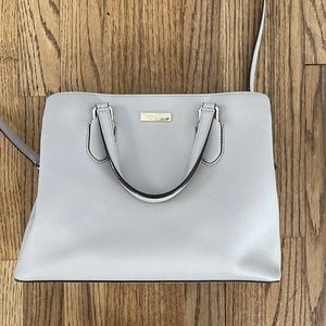 Kate Spade Grey/Tan Tote Bag